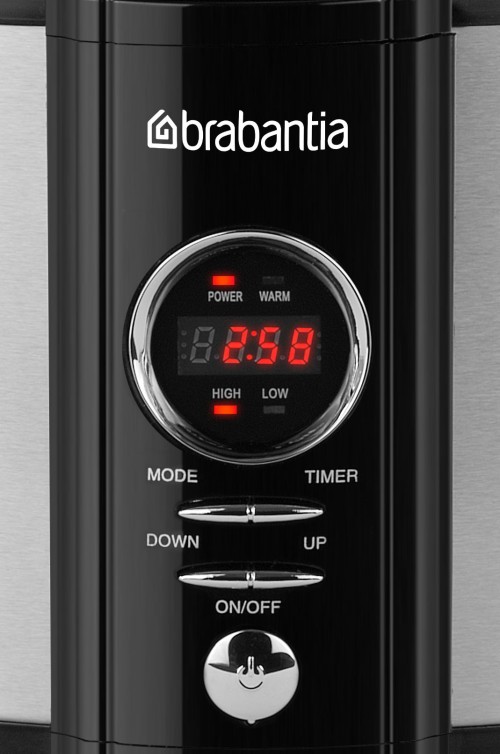 Brabantia Digital Slow Cooker 6.5 Litre Buy online at The Nile