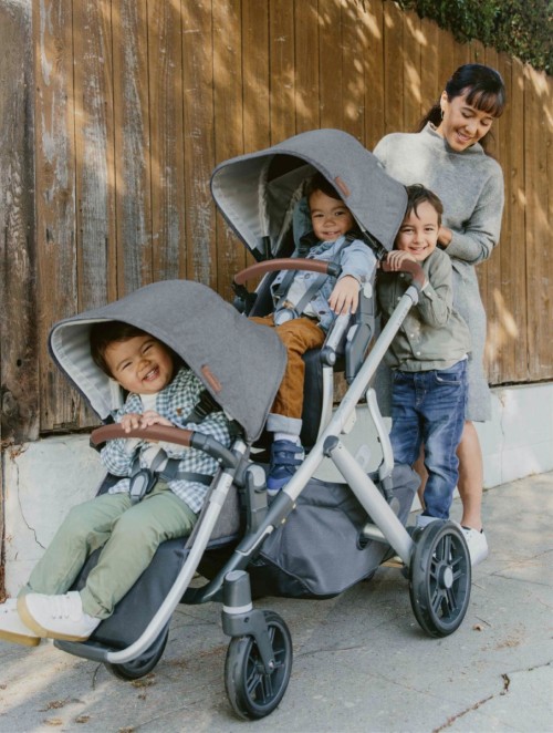UPPAbaby Vista V2 Rumble Seat Blue Melange Gregory Buy online at The Nile