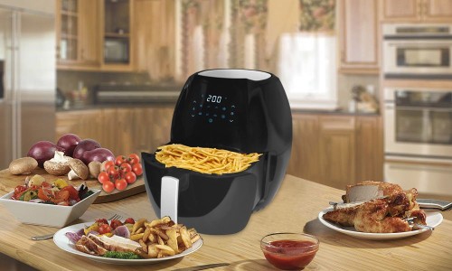 Healthy Choice Digital Air Fryer Black 8L Buy online at The Nile