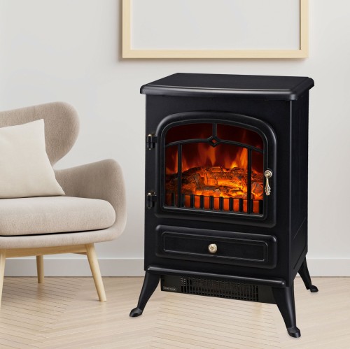 Lennox Electric Fireplace Heater (Black) - 41.5cm x 28cm x 54.8cm | Buy  online at The Nile