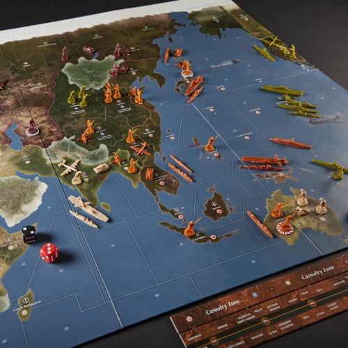 Hasbro Axis And Allies 1942 2nd Edition Strategy Board Game