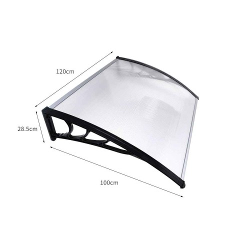 Mountview Awning Window/Door Canopy (Transparent) - 1x1.2m