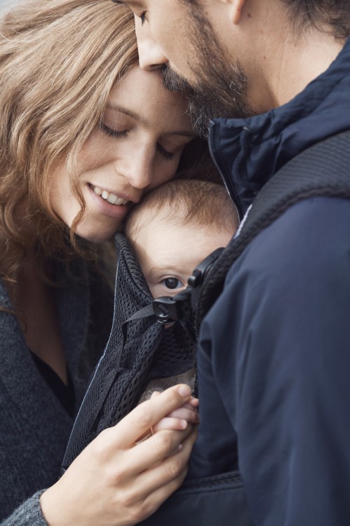 BabyBjorn Baby Carrier One Air (Black Mesh)