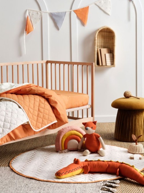 Cot coverlet best sale