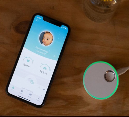 Owlet Smart Sock 3 Baby Monitor (Dusty Rose)