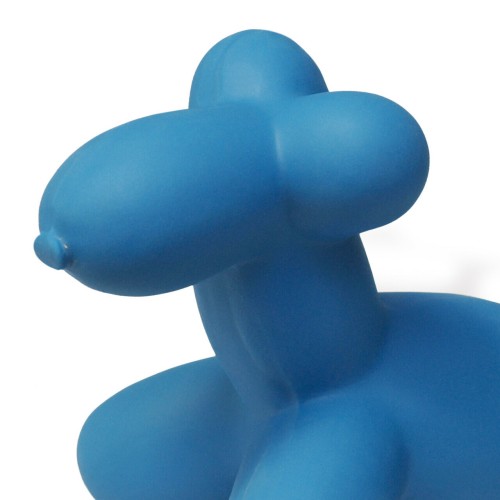 Charming Pet Blue Balloon Latex Squeaker Dog Toy - Large
