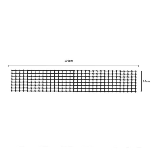 Sello Gutter Mesh Guard (Black) - 100x20cm