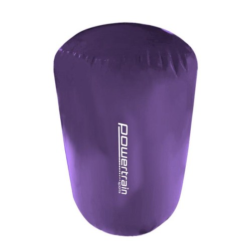 Powertrain Inflatable Gymnastics Air Barrel Exercise Roller (Purple) - 120 x 75cm