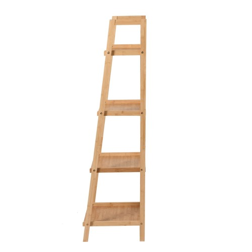Takara 4-Tier Kusa Natural Bamboo Ladder Display Shelf