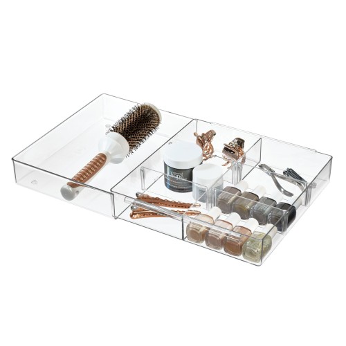 iDesign The Home Edit Expandable Drawer Organizer Buy online at The Nile