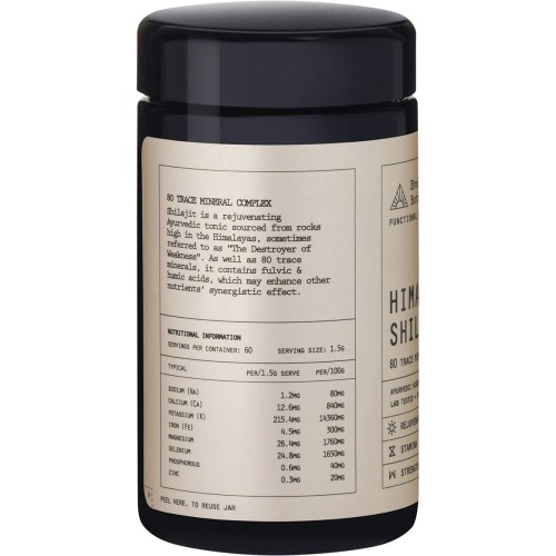 Evolution Botanicals Himalayan Shilajit 80 Trace Mineral Complex - 100g