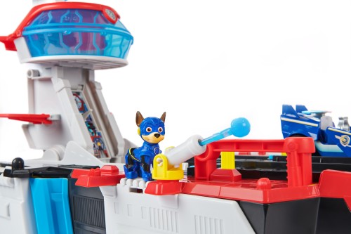 SpinMaster Paw Patrol The Mighty Movie Aircraft Carrier HQ