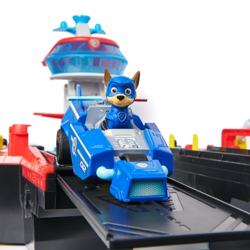 SpinMaster Paw Patrol The Mighty Movie Aircraft Carrier HQ