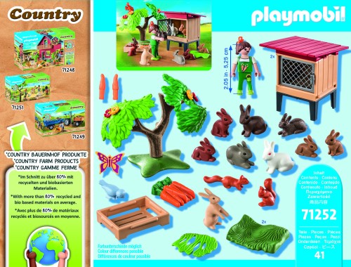 Playmobil rabbit on sale