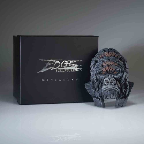 Edge Sculpture Gorilla Bust Miniature