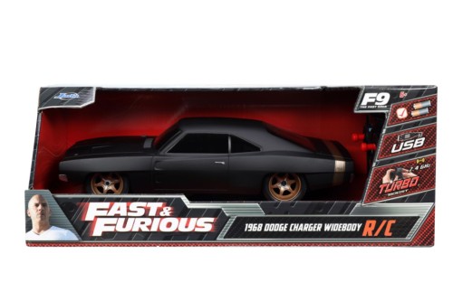Jada Toys Fast & Furious - 1:16 Dom's 1968 Dodge Charger Widebody R/C Car